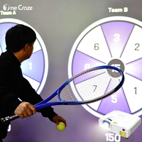 Juego Interactivo de Proyección de Realidad Virtual en Interiores, Simulador de Fútbol para Niños, Pelota de Entretenimiento y Entrenamiento