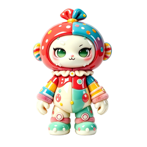 Figura de Juguete de PVC Personalizada, Figura Coleccionable de Vinilo, Caja Sorpresa, Muñeco de Plástico OEM, Juguete con Logotipo Personalizado, Figura de Payaso de Dibujos Animados - Product Image 1