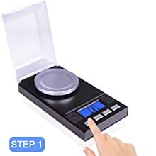 Hohe Genauigkeit 0,001g 100g elektronische Schmuck labor waage Diamond Gold Germ Medicinal Pocket Digital Milligram Scale <span class=keywords><strong>Balance</strong></span> - Product Image 3