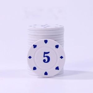 Cross-Border Chips PP Wear-Resistant Mahjong Chess Full Set Whole <b>Box</b> Texas Hold'em Reward Double-Sided Thickened Chip Coins - Product Image 5