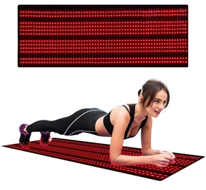 Led'ler tam vücut kızılötesi uzak kızılötesi ışık tedavisi 60cm 80cm 160cm 180cm yatak 660nm 850nm kırmızı ışık tedavisi Mat ısıtma ile - Product Image 4