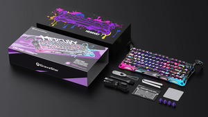 คีย์บอร์ดเกมมิ่ง GravaStar Mercury V75 Pro HE Hall Effect สวิตช์แม่เหล็ก 8K Polling Rapid Trigger ปรับระดับการตอบสนองได้ <span class=keywords><strong>RGB</strong></span> - Product Image 6