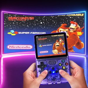 R36s PSP PS1 video cầm tay gamepad giao diện điều khiển 3.5inch retro cổ điển Màn hình hiển thị 40000 Mario trò chơi bao gồm 128GB người chơi - Product Image 4