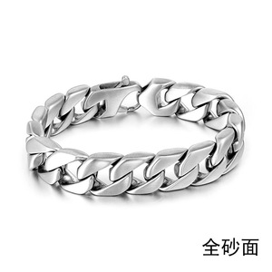 Men's Titanium Steel Bracelet Chain Geometric Design Fashion Jewelry CE473 - Product Image 5