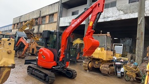 Miniexcavadora Kubota U35 Usada, Original de Japón, en Buen Estado, Excavadora Pequeña de 3.5 Toneladas - Product Image 4