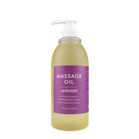 Huile de massage pour le corps et le visage 1L pour salon de beauté avec des huiles essentielles de rose, de lavande, de camomille et d'arbre à thé