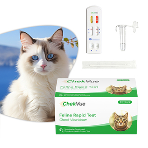 Kit de Prueba de Antígeno para Virus del Herpes Felino y Calicivirus (FCV/FHV) en Gatos, Muestra Gratuita, Suministro Global para Veterinaria - Product Image 1