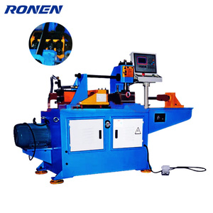 Machine de réduction de tubes contrôlée par PLC pour le rétrécissement et l'expansion des tubes en <span class=keywords><strong>cuivre</strong></span> et en aluminium, formage des extrémités, haute sécurité - Product Image 3