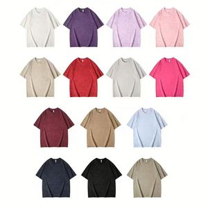 Camiseta Personalizada de 240 g/m² con Logotipo, 100% Algodón, Lavada, Unisex, Casual, para Hombre y Mujer, Color Azul Marino - Product Image 3