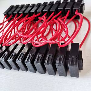 Caja de fusibles impermeable de 12V para motocicletas, accesorios de batería, Clip de Panel de línea, soporte de fusibles para scooters - Product Image 4