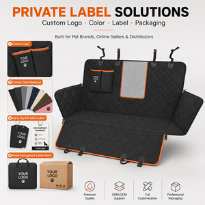 Housse de siège auto imperméable <span class=keywords><strong>pour</strong></span> <span class=keywords><strong>chien</strong></span>, <span class=keywords><strong>protection</strong></span> intégrale, hamac anti-rayures en tissu Oxford <span class=keywords><strong>pour</strong></span> SUV et camions - Product Image 2