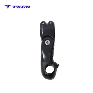 Tige de guidon de vélo de montagne réglable YingLong MA-536S-8 noire 286x254mm 110mm en alliage d'aluminium pliable - Product Image 1