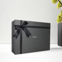 Boîte de base et couvercle amovible de luxe en carton personnalisé avec emballage sur l'épaule Boîte-cadeau