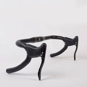Poignée de vélo de route en alliage d'aluminium avec système de freinage à disque en V Equipement de cyclisme pour le sport Vélos pour enfants <span class=keywords><strong>BMX</strong></span> avec câble de <span class=keywords><strong>frein</strong></span> - Product Image 1