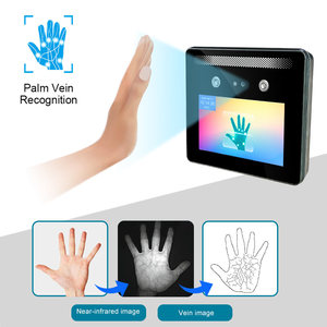 Escáner de Venas de la Palma de la Mano con Reconocimiento Facial, Base <span class=keywords><strong>Web</strong></span>, 4G, WIFI, Máquina Biométrica de Control de Asistencia - Product Image 2