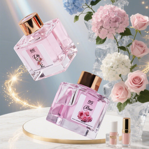 Deodorante <span class=keywords><strong>per</strong></span> <span class=keywords><strong>Ambienti</strong></span> Fatto a Mano Senza Alcool con Profumo di Rosa, Ecologico, Fragranza <span class=keywords><strong>per</strong></span> la Casa con <span class=keywords><strong>Bastoncini</strong></span> in Rattan - Product Image 1