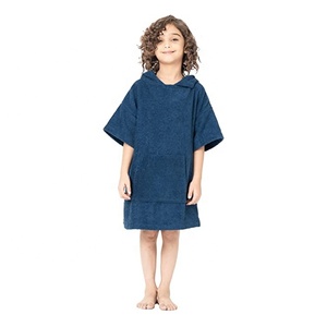<span class=keywords><strong>Serviette</strong></span> poncho à langer pour enfants <span class=keywords><strong>serviette</strong></span> de bain surf à séchage rapide et agréable pour la peau pour bébés/enfants - Product Image 3