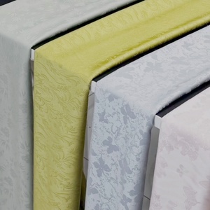 Tessuto Jacquard Satinato 100% Poliestere Premium Antirughe <span class=keywords><strong>per</strong></span> Produzione di Biancheria da Letto, Tende e Abbigliamento - Product Image 5