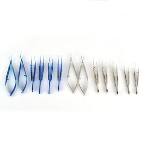 Pinzas de Capsulotomía Oftálmicas, Pinzas Microquirúrgicas, Pinzas de Capsulotomía de Mango Redondo, Juego de Instrumentos Microquirúrgicos Oftálmicos - Product Image 2