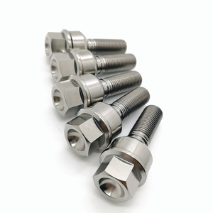 Boulons de roue en titane GR5 de haute <span class=keywords><strong>qualité</strong></span> M12 M14 P1.25/P1.5*29, écrous de roue pour voitures - Product Image 6