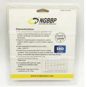Plaquettes de freins en céramique NGBBP, accessoire de marque pour motocyclette, FA726, atv, utv, C F, <span class=keywords><strong>MOTO</strong></span> <span class=keywords><strong>Z</strong></span> Force <span class=keywords><strong>1000</strong></span>/<span class=keywords><strong>1000</strong></span>, u-force - Product Image 6