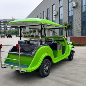 Coches de Golf Eléctricos Clásicos de Alta Calidad, Color Personalizable, 6-11 Asientos, Batería de Gran Capacidad, en Venta para Autobuses y Coches Turísticos - Product Image 4