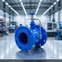 Vanne anti-retour à micro-résistance de haute qualité à fermeture lente, fabriquée en Chine, raccordement à bride pour projets d'alimentation en eau