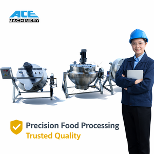 Automatic Industrial High Pressure Mutton Lamb Bone Broth Soup Gravy Corn Soy Kidney <b>Beans</b> Chickpeas Cooking Kettle <b>Machine</b> - Product Image 6