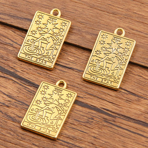 Huanye 6 14 * 23mm亜鉛合金アクセサリーAliExpress Instagramニッチタロットペンダント - Product Image 6