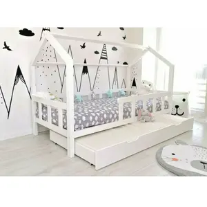 Durable In Use Bed Designs Kids Cabin Bed Wood Children Bed