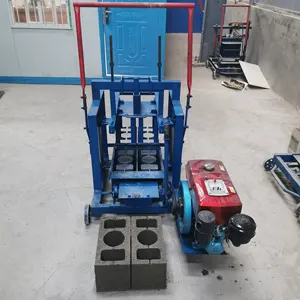 Cement Block Making Machine Semi Automatic Concrete Block Making Machine For Small Business Idea