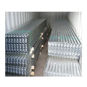 Hot Sale Q195 Q235 Corrugated Galvanized Steel Sheets Color Coated Roofing Plate House Frame Roof Truss High Quality Material