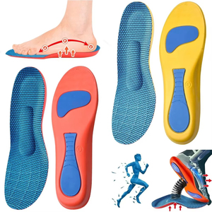 Sports Insole Soft Sole Shock Absorption Mens Deodorant Sweat Absorbing Insole Flat Arch Full <b>Pad</b> Heel <b>Pad</b>-<b>Smart</b> Home - Product Image 3