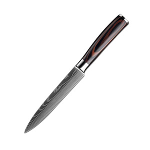 Cuchillo de Acero Inoxidable Damasco, Apto para Lavavajillas, Color Personalizable, Portátil, Moderno, Productos de Tendencia 2022, Nuevo - Product Image 6