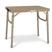 HONGQIANG Table pliante en alliage portable moderne réglable en hauteur pour les parcs à manger en plein air meubles d'extérieur en plastique 1 an