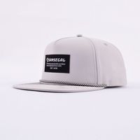 Pabrik grosir Logo kustom bordir topi Snapback olahraga ODM Model Hip Hop mode topi pinggir datar