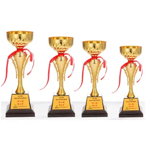 Piala penghargaan emas piala untuk pesta hadiah pemberian hadiah Kompetisi pemenang untuk upacara penghargaan pemenang