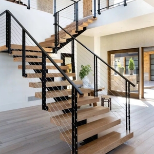 Đơn giản và phong cách hiện đại ban công hàng rào dây thép không gỉ lan can cầu thang dễ dàng để cài đặt lan can Cáp - Product Image 6