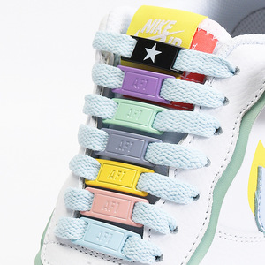 Cordones de Metal de aleación de Zinc de alta calidad, etiqueta <span class=keywords><strong>AF1</strong></span>, Kit de zapatillas, cordones, hebilla, cordones, charms - Product Image 3