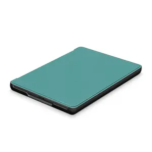 6.8 Inci Tahan Guncangan Otomatis Tidur/Bangun Flip PC PU Kulit Funda Smart Cover untuk Amazon Kindle Paperwhite Casing 5 2021