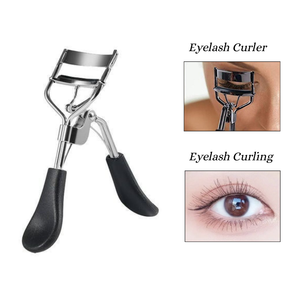 Recourbe-cils miniature en acier inoxydable, outil de beauté portable pour des cils longs et bouclés - Product Image 1