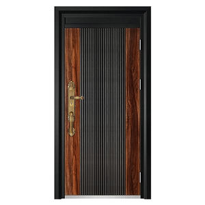 PHIPULO Fabricant <span class=keywords><strong>de</strong></span> Chine <span class=keywords><strong>Porte</strong></span> <span class=keywords><strong>d</strong></span>'entrée <span class=keywords><strong>de</strong></span> sécurité <span class=keywords><strong>en</strong></span> acier avec bande <span class=keywords><strong>d</strong></span>'<span class=keywords><strong>aluminium</strong></span> <span class=keywords><strong>Porte</strong></span> <span class=keywords><strong>d</strong></span>'entrée principale Autres portes pour maisons - Product Image 4