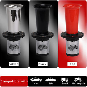 F-FARBIN 12V OOGA Klaxon de Voiture Classique Style Ancien Vintage avec Bouton Poussoir Chrome a Air Antiquites Klaxon - Product Image 6