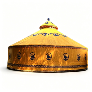 Tentes yourtes robustes et économiques, yourtes mongoles de luxe avec structure en acier et yourtes mongoles 4 saisons pour le tourisme et le camping - Product Image 4