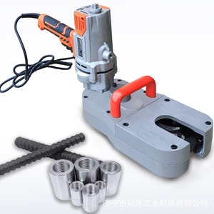Enhebrador Eléctrico de Varillas de 1 Pulgada, Herramienta de Procesamiento de Varillas Semiautomática de Grado Profesional con Función de Engarzado - Product Image 1