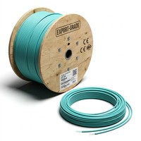 Cable de Fibra Óptica Troncal Multimodo HEADWAY FCL-DSCN-3L002-AQ de 2 Hilos OM3-150, PVC 50/125um, para Redes Interiores, 10Gbps, Aqua Wire CN