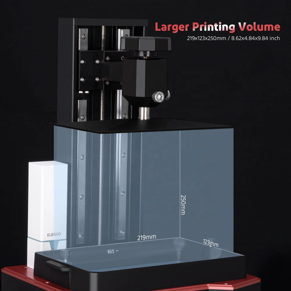 Elegoo出荷準備完了8K Saturn2ラージプリントサイズ219x123x250mm工業