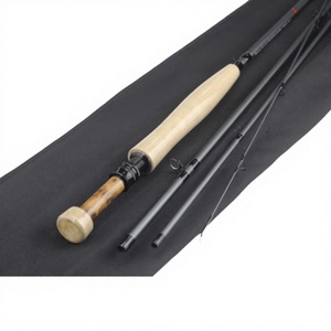 <span class=keywords><strong>Canne</strong></span> à pêche à la <span class=keywords><strong>mouche</strong></span> Euro Nymphing en fibre de carbone 40T, 3wt, 10ft6in, action légère-moyenne rapide, avec poignée en liège pour la pêche en eau douce en rivière et en ruisseau - Product Image 3