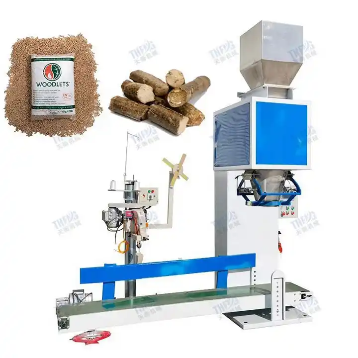 auto quantitative weighing powder filling machine grain chili