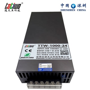 Fonte de alimentação comutada <span class=keywords><strong>TTW</strong></span>- 1000 W- 24V 36V 48V 60V 70V - Product Image 2